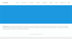 Desktop Screenshot of acetic-acid.net